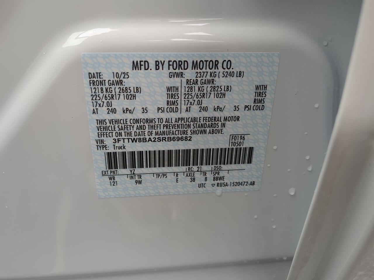 2025 Ford Maverick XL Appleton WI