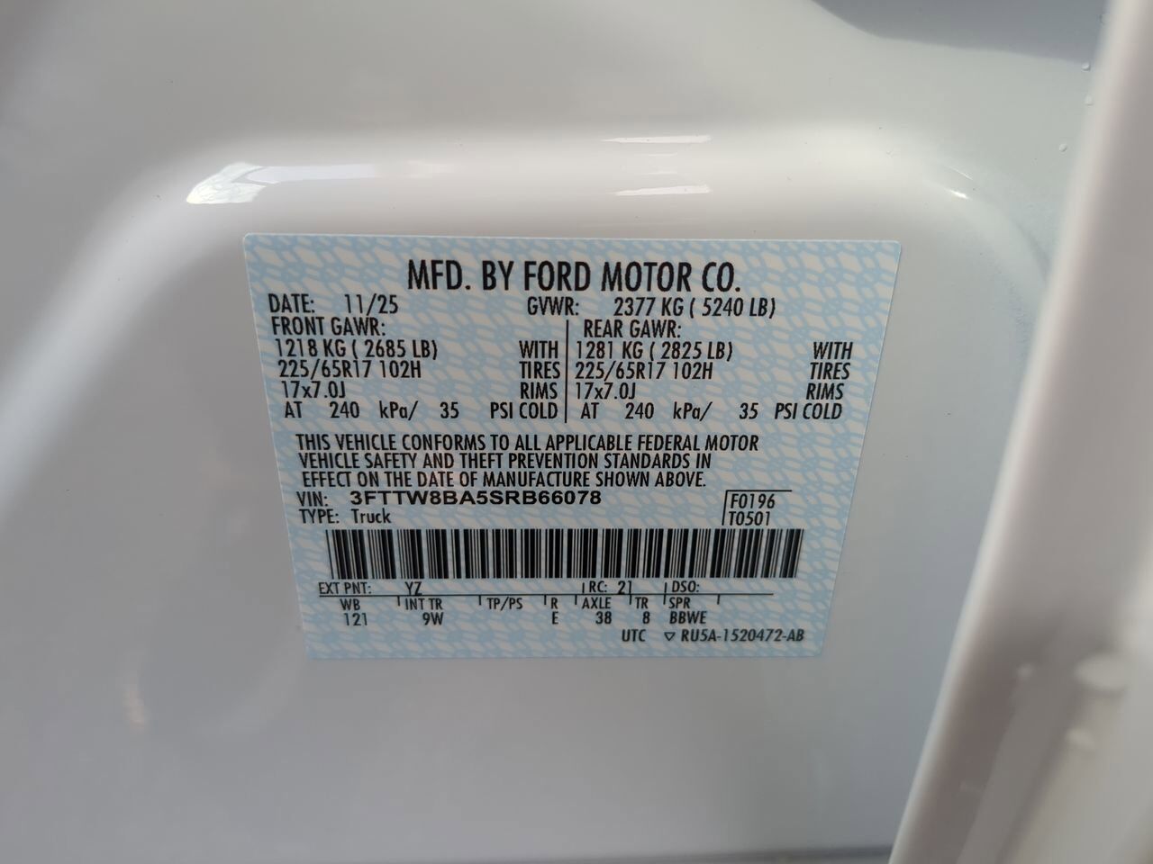 2025 Ford Maverick XL Appleton WI