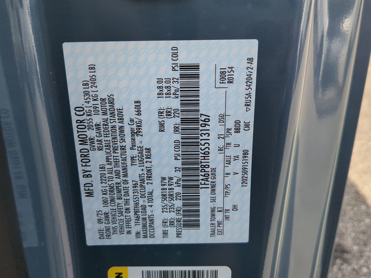 2025 Ford Mustang EcoBoost Appleton WI
