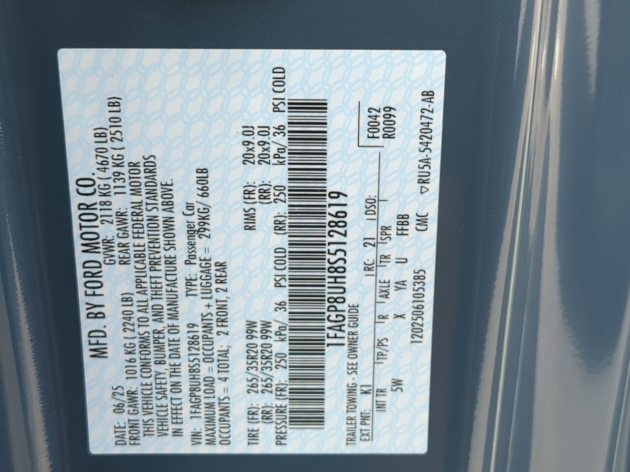 2025 Ford Mustang EcoBoost Premium Appleton WI