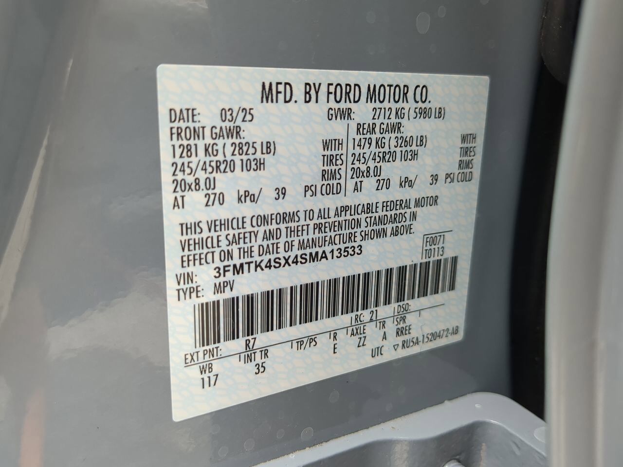 2025 Ford Mustang Mach-E GT Appleton WI