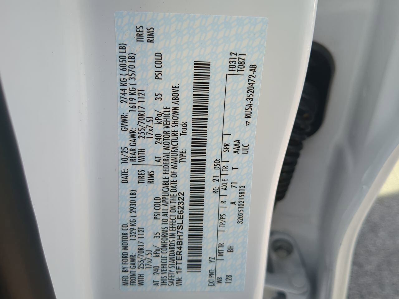 2025 Ford Ranger XL Appleton WI