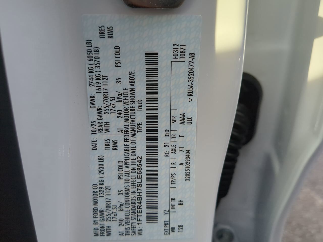 2025 Ford Ranger XL Appleton WI