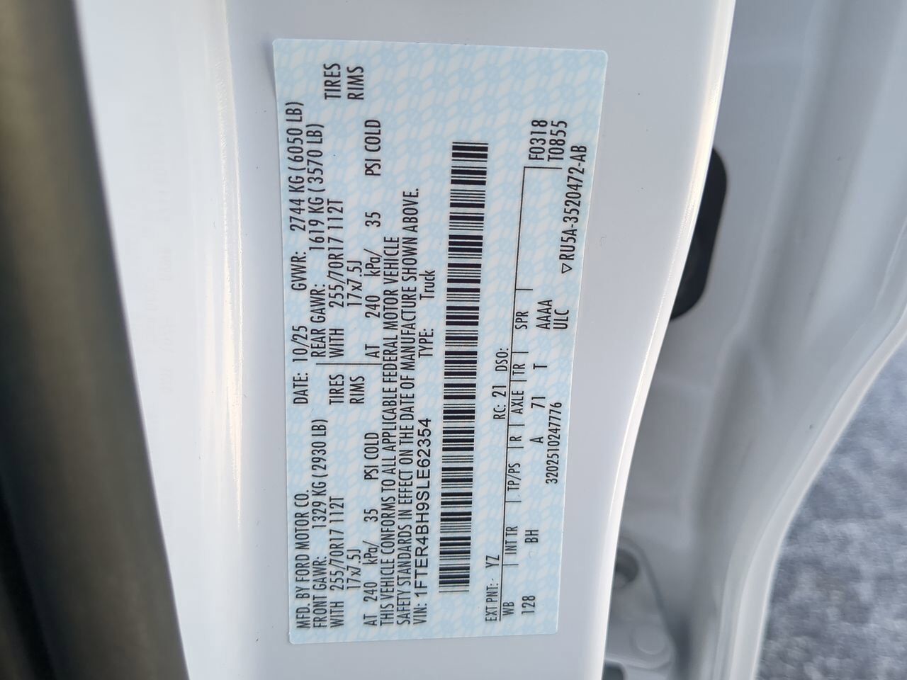 2025 Ford Ranger XL Appleton WI