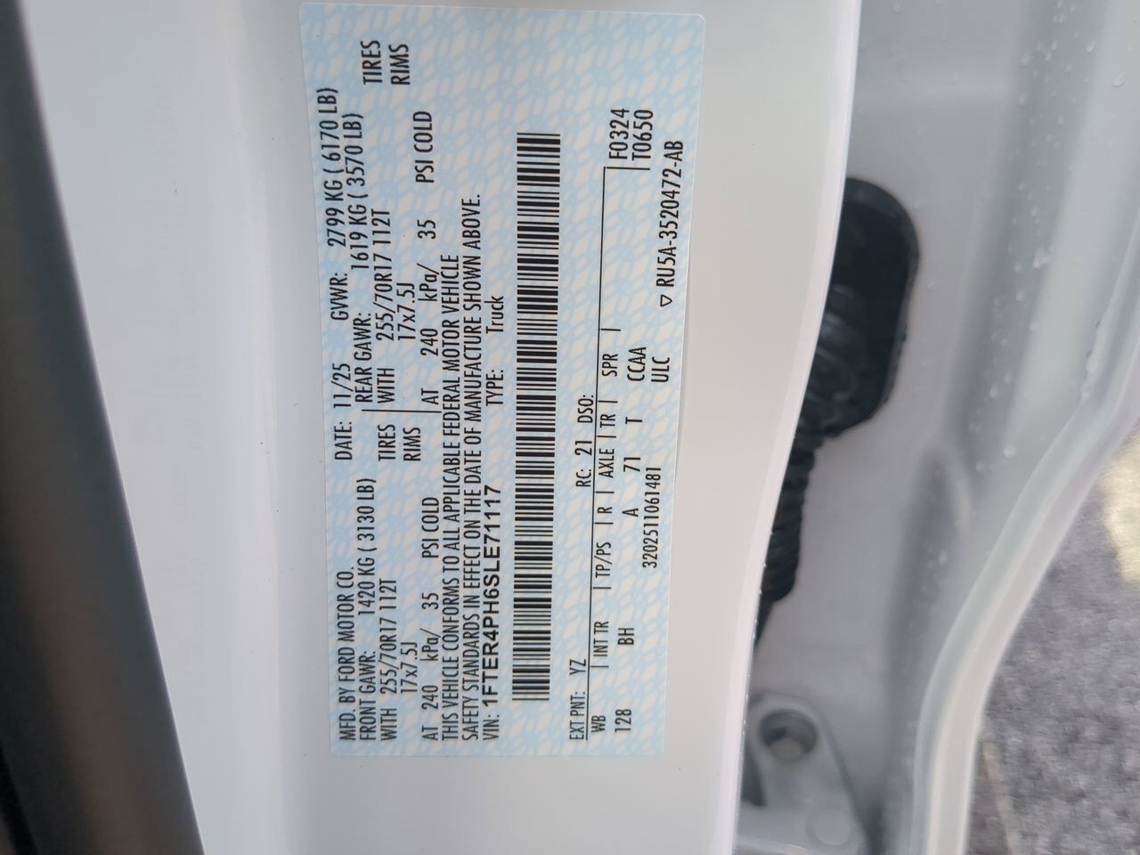 2025 Ford Ranger XL Appleton WI