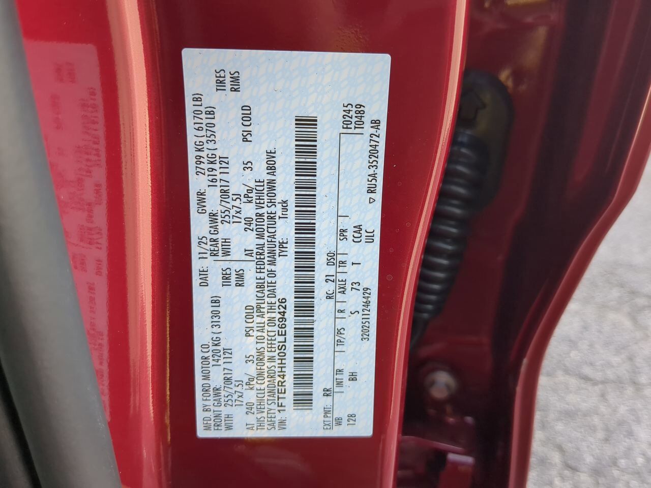 2025 Ford Ranger XLT Appleton WI