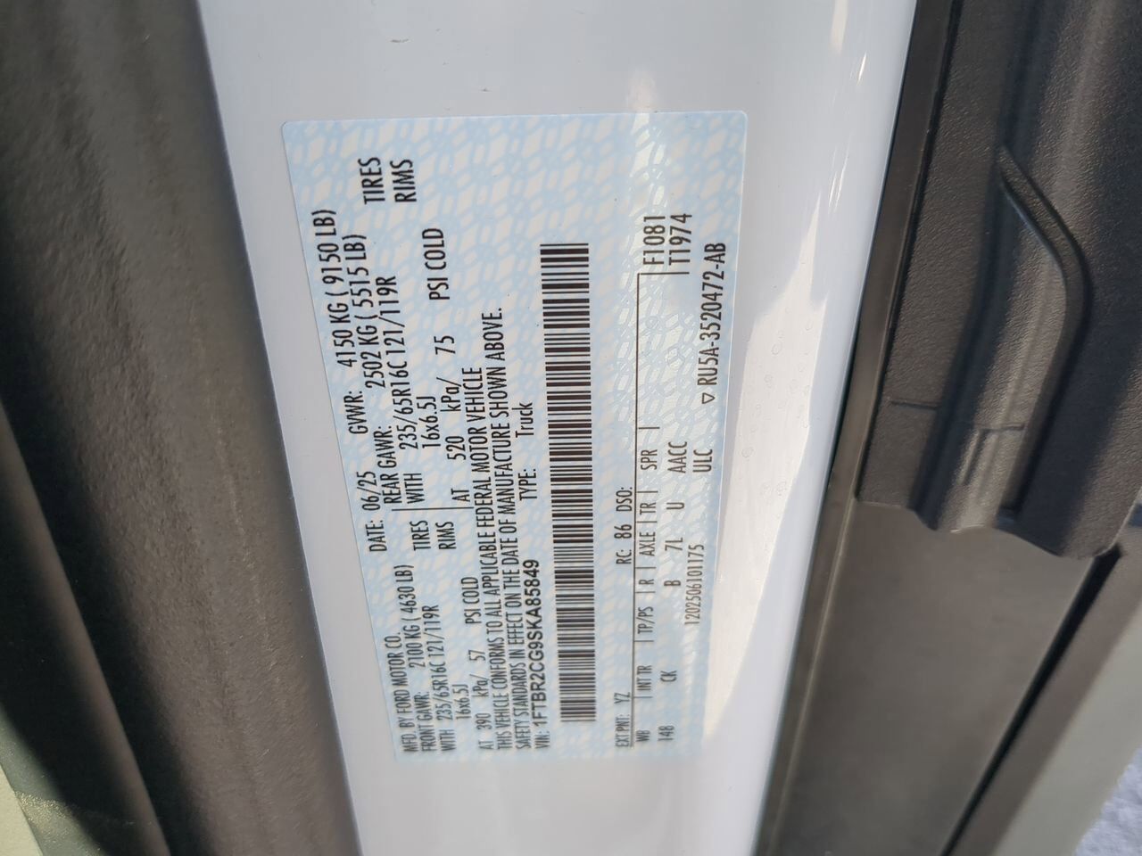 2025 Ford Transit Cargo Van XL Appleton WI