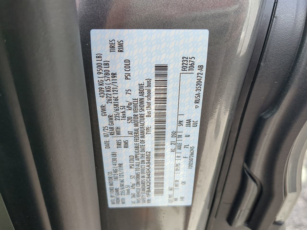 2025 Ford Transit Passenger Wagon XLT Appleton WI