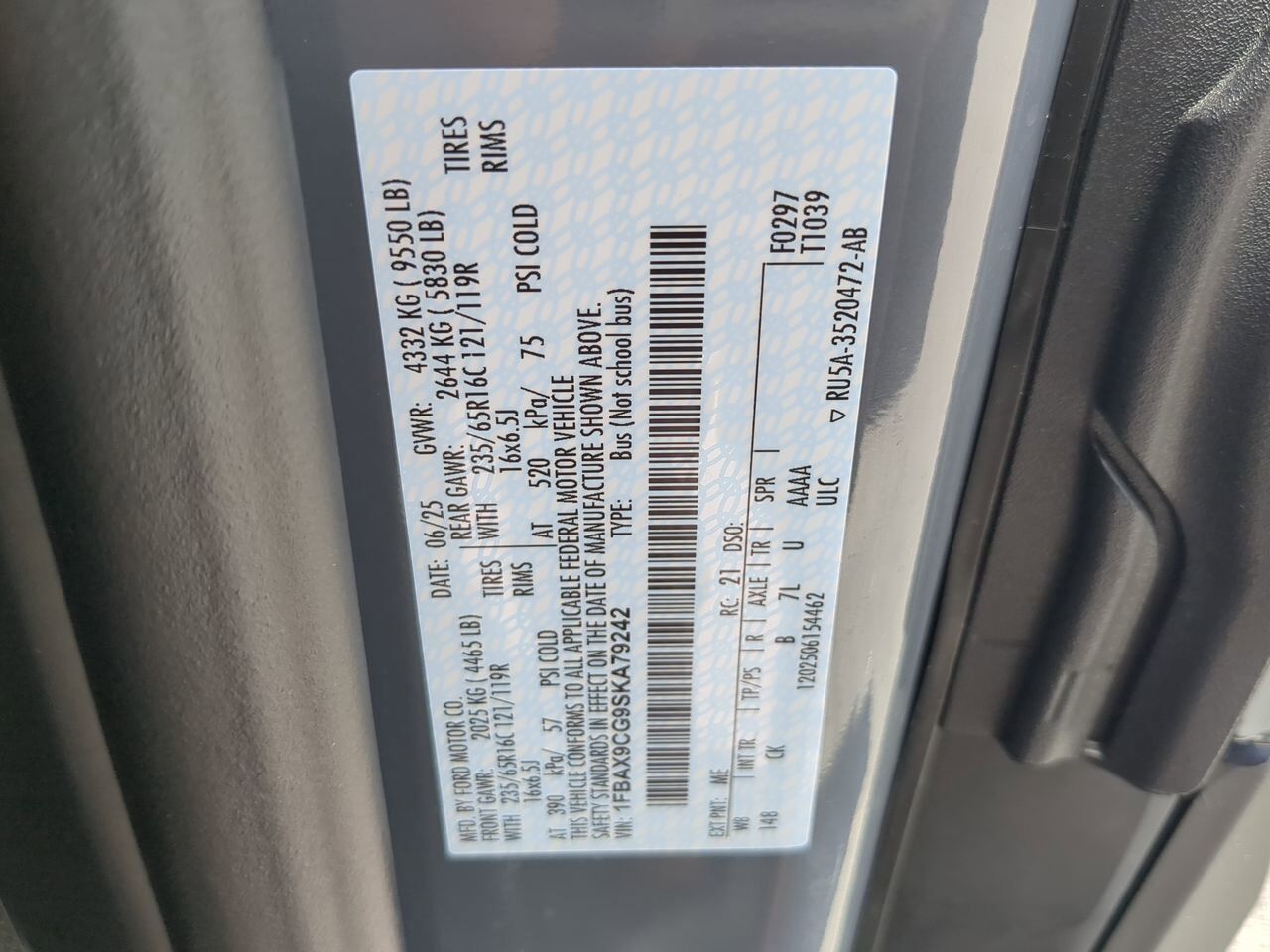 2025 Ford Transit Passenger Wagon XLT Appleton WI