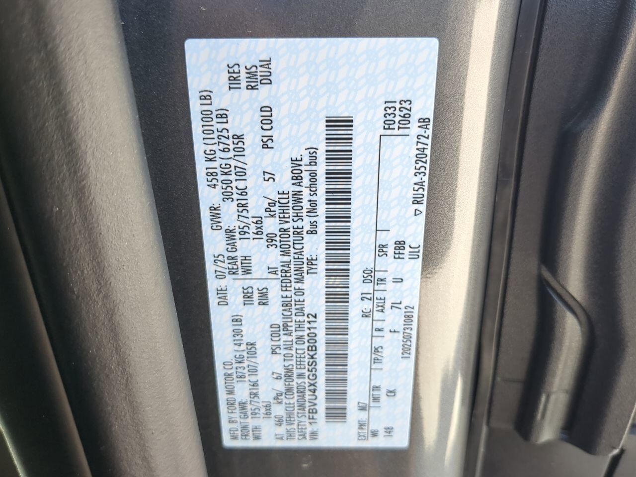 2025 Ford Transit Passenger Wagon XLT Appleton WI