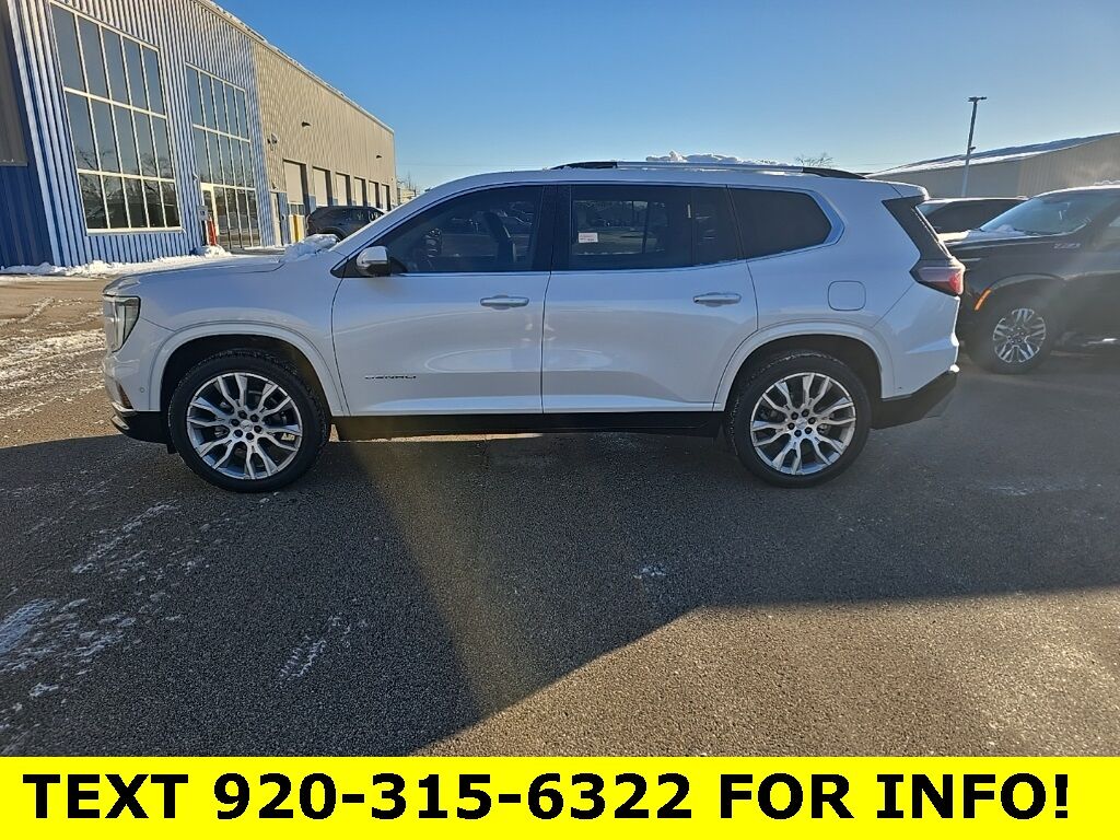 2025 GMC Acadia Denali AWD Fond du Lac WI 2025 GMC Acadia Denali AWD Fond du Lac WI