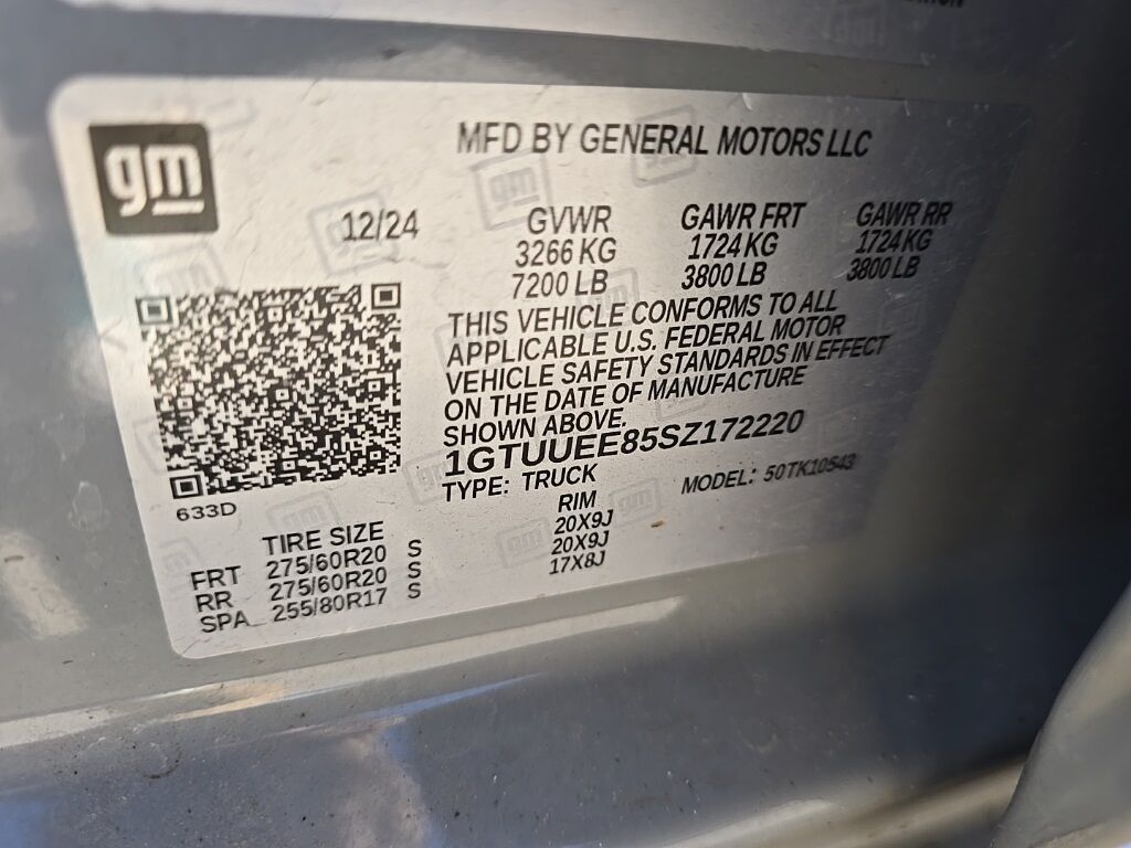 2025 GMC Sierra 1500 4x4 Crew Cab AT4 Fond du Lac WI 2025 GMC Sierra 1500 4x4 Crew Cab AT4 Fond du Lac WI