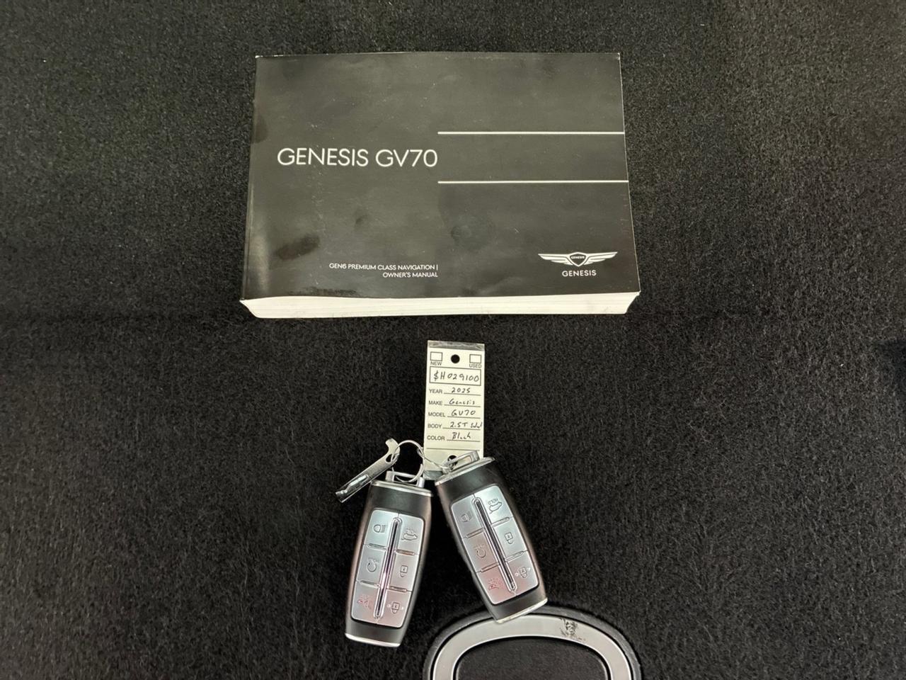2025 Genesis GV70 2.5T, Select Pkg Houston TX 2025 Genesis GV70 2.5T, Select Pkg Houston TX