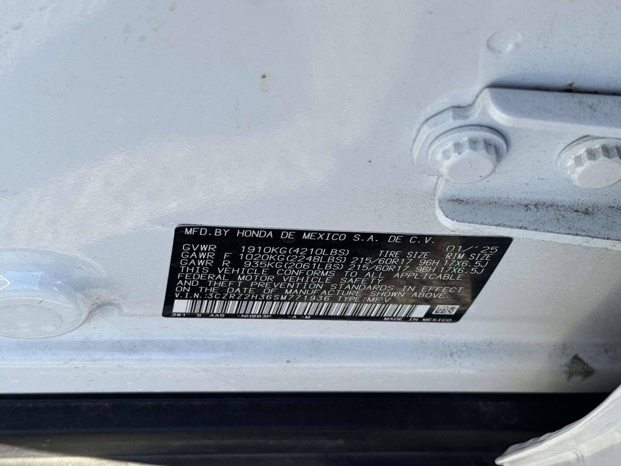 2025 Honda HR-V LX San Clemente CA