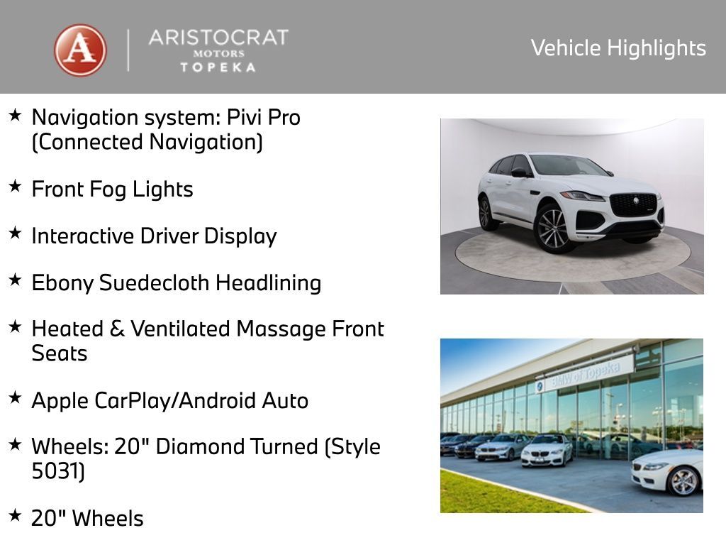 2025 Jaguar F-PACE P250 R-Dynamic S