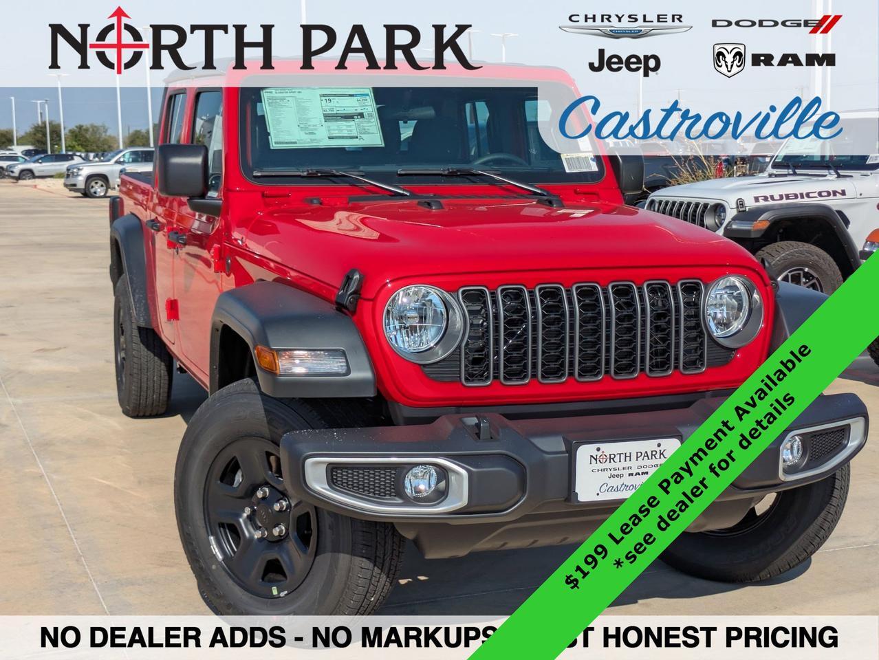 2025 Jeep Gladiator Sport Castroville TX 2025 Jeep Gladiator Sport Castroville TX