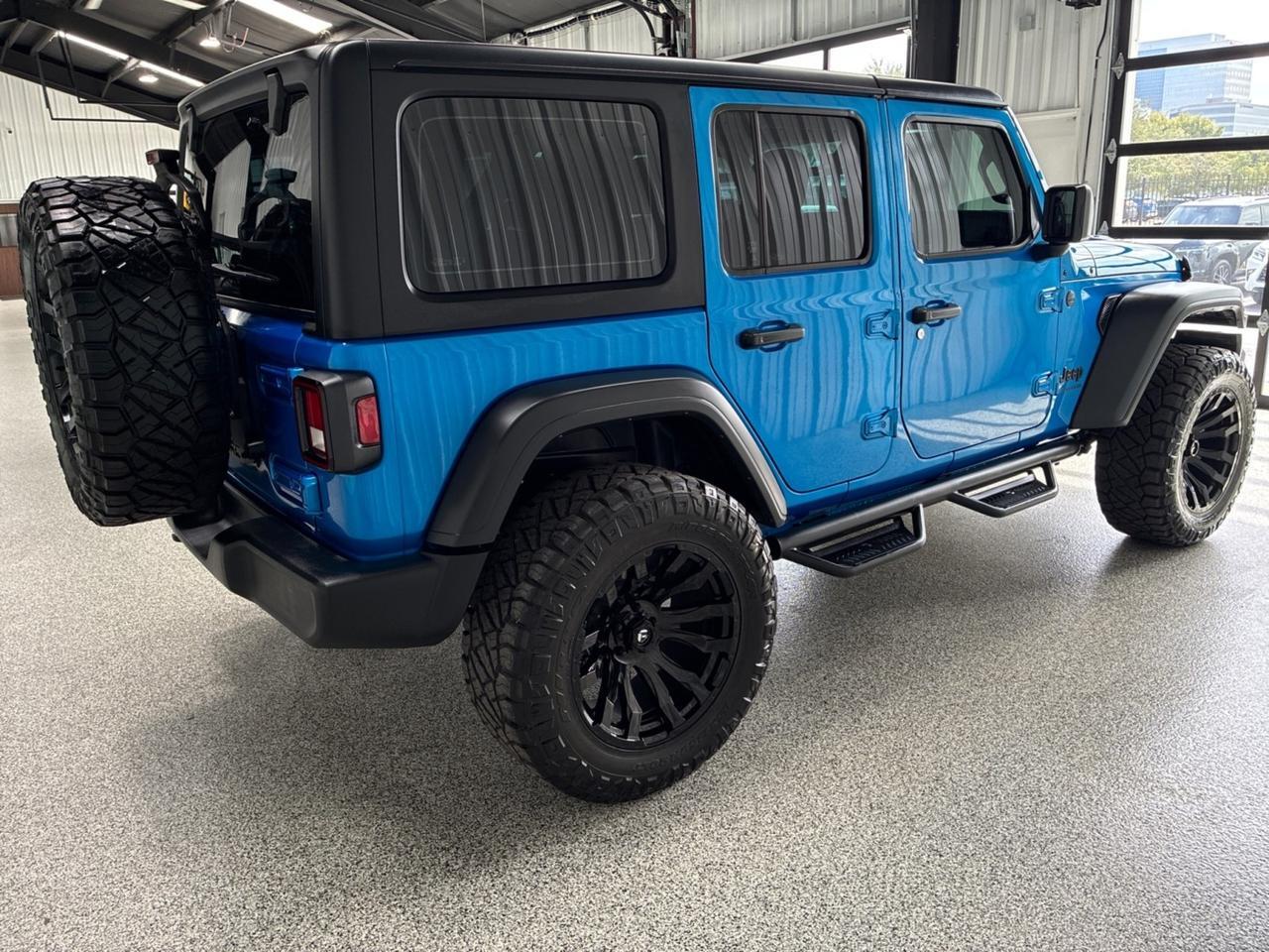 2025 Jeep Wrangler Sport, Leather, Lift, 20 Fuel Wheels, Only 5k Miles Houston TX 2025 Jeep Wrangler Sport, Leather, Lift, 20 Fuel Wheels, Only 5k Miles Houston TX