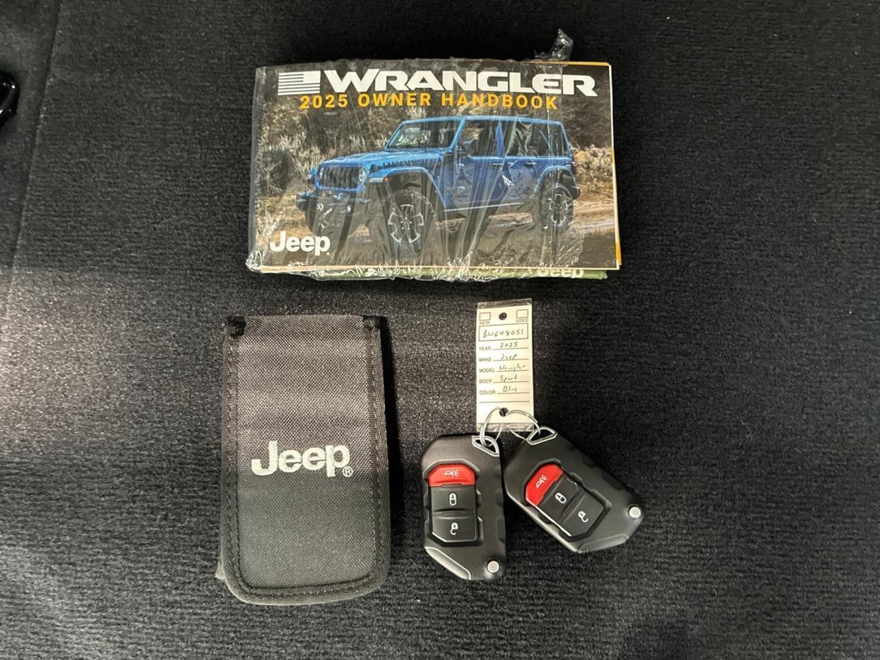 2025 Jeep Wrangler Sport, Leather, Lift, 20 Fuel Wheels, Only 5k Miles Houston TX 2025 Jeep Wrangler Sport, Leather, Lift, 20 Fuel Wheels, Only 5k Miles Houston TX