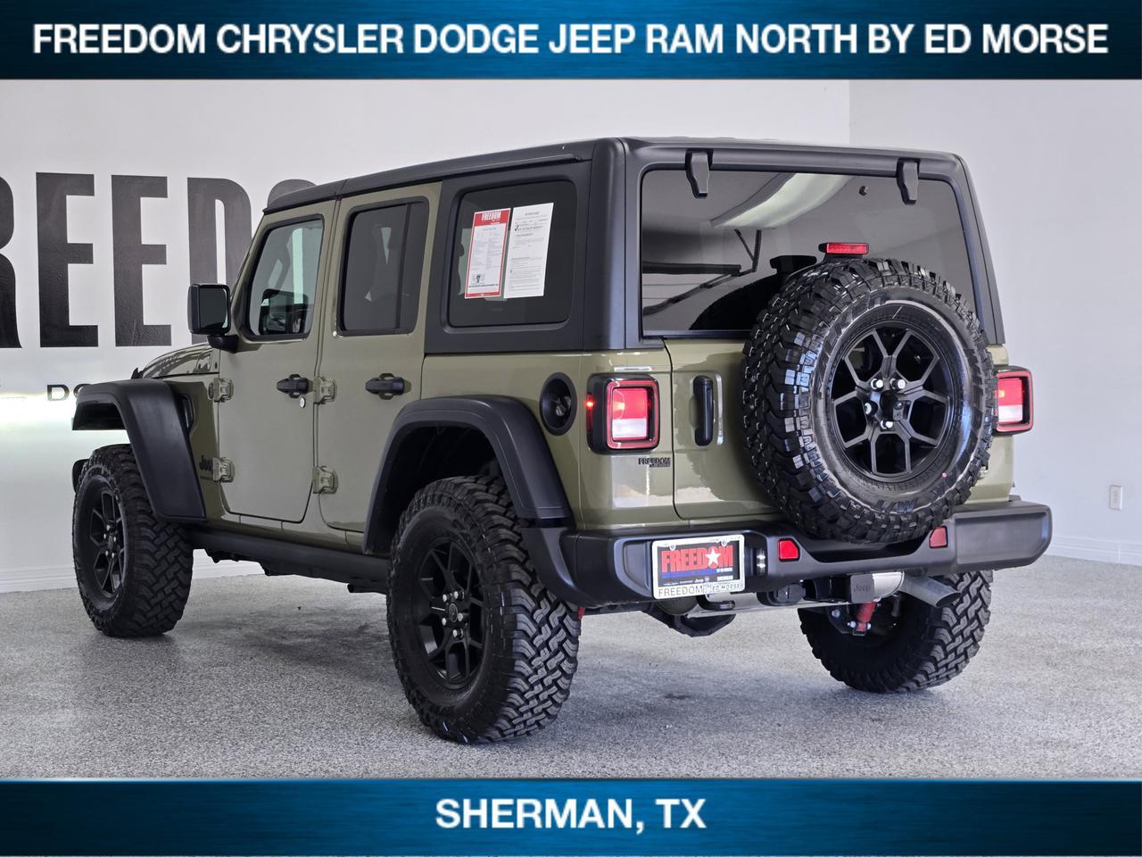 2025 Jeep Wrangler Willys Sherman TX