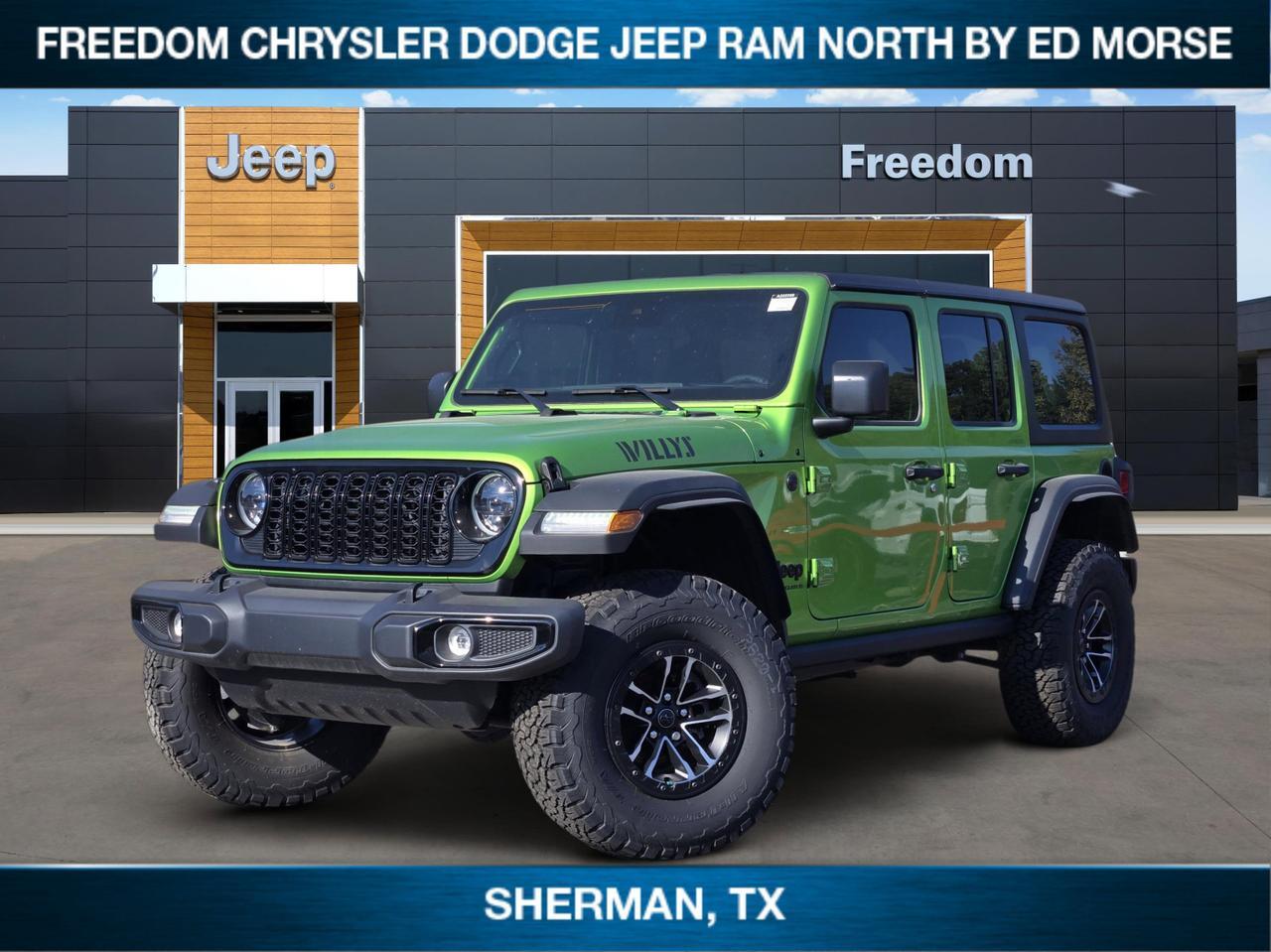 2025 Jeep Wrangler Willys Sherman TX 2025 Jeep Wrangler Willys Sherman TX
