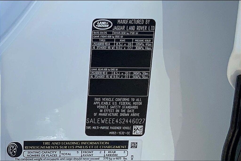 2025 Land Rover Defender 110 V8 San Jose CA