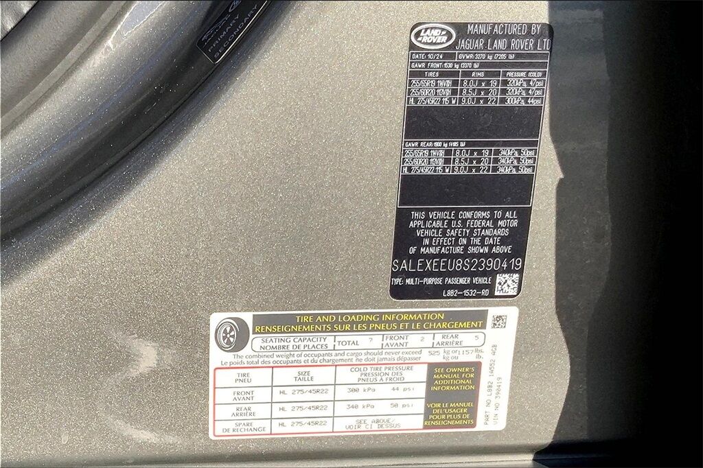 2025 Land Rover Defender 110 X San Jose CA