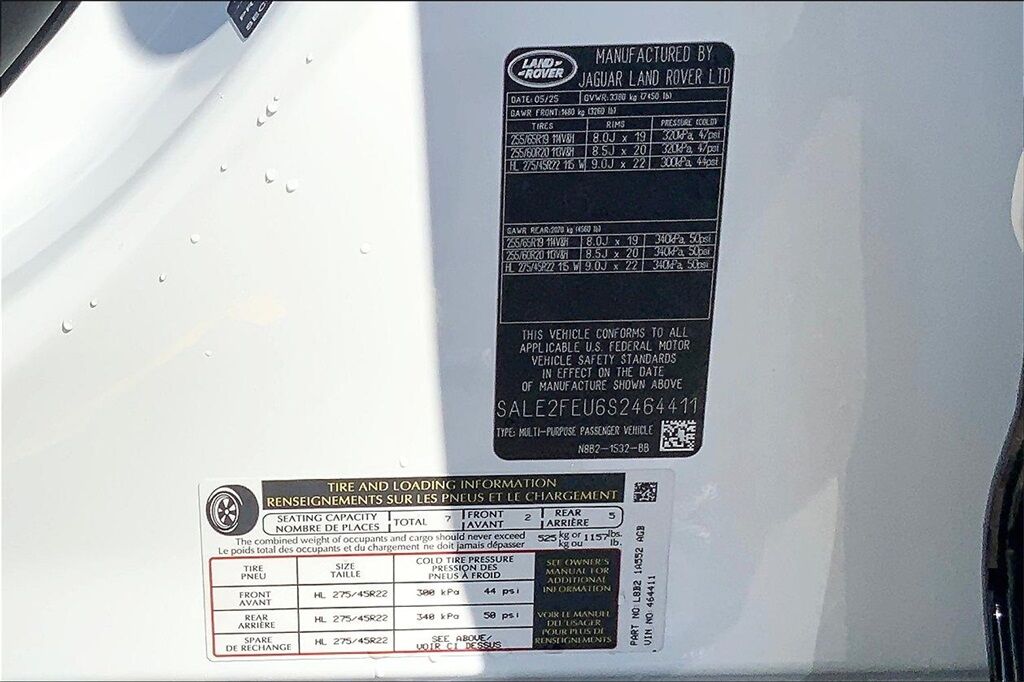 2025 Land Rover Defender 130 X-Dynamic SE San Jose CA