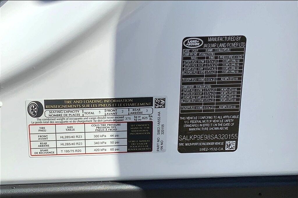 2025 Land Rover Range Rover SE San Jose CA