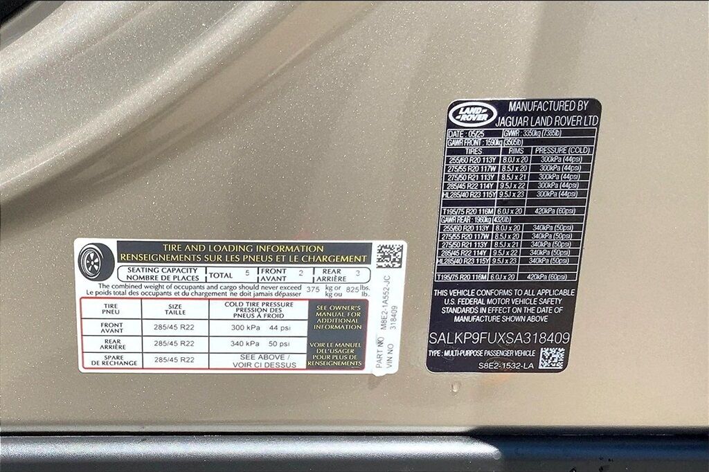 2025 Land Rover Range Rover SE San Jose CA