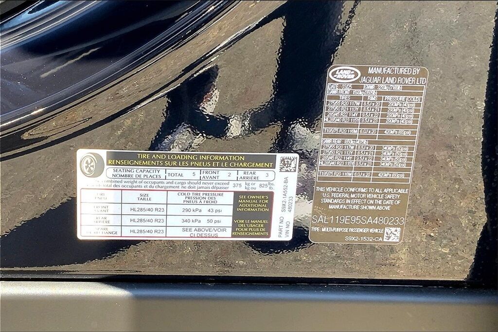 2025 Land Rover Range Rover Sport Autobiography San Jose CA