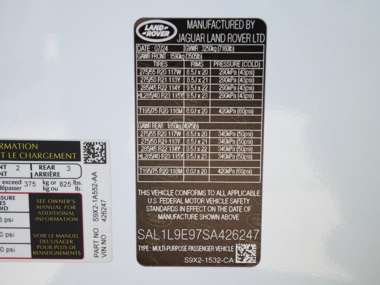 2025 Land Rover Range Rover Sport Dynamic SE Dynamic SE Lawrence KS