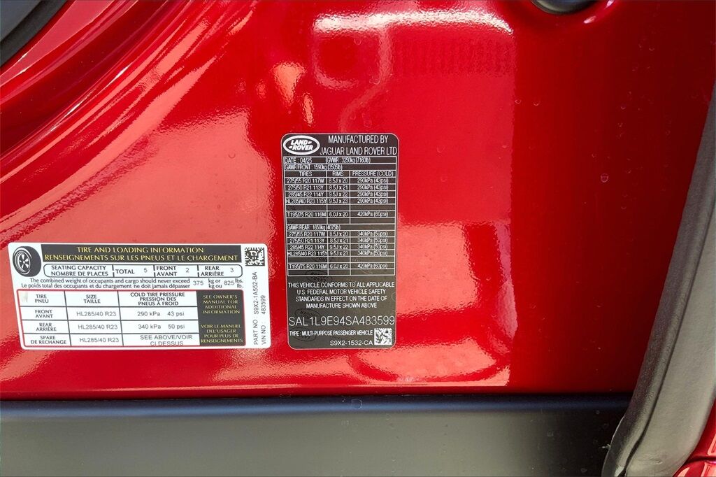 2025 Land Rover Range Rover Sport Dynamic SE San Jose CA