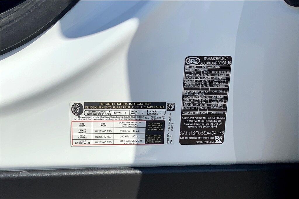 2025 Land Rover Range Rover Sport Dynamic SE San Jose CA