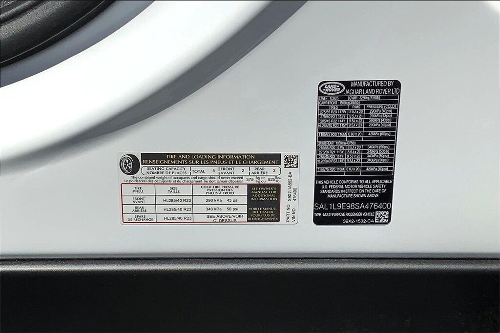 2025 Land Rover Range Rover Sport Dynamic San Jose CA