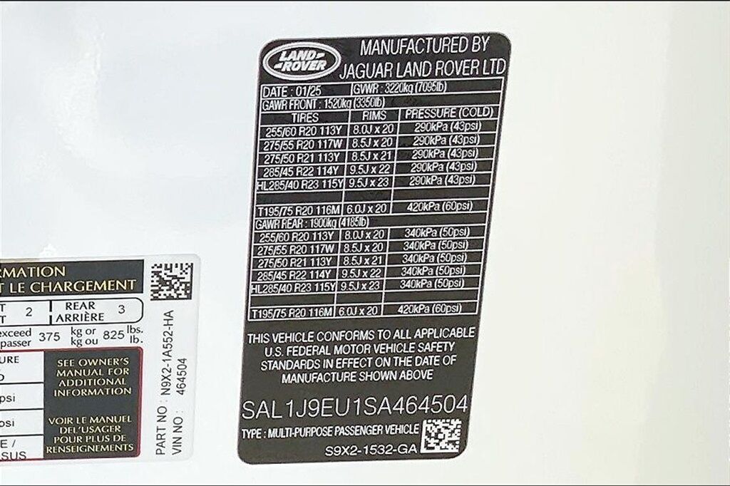 2025 Land Rover Range Rover Sport S San Jose CA