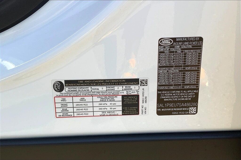 2025 Land Rover Range Rover Sport SE San Jose CA
