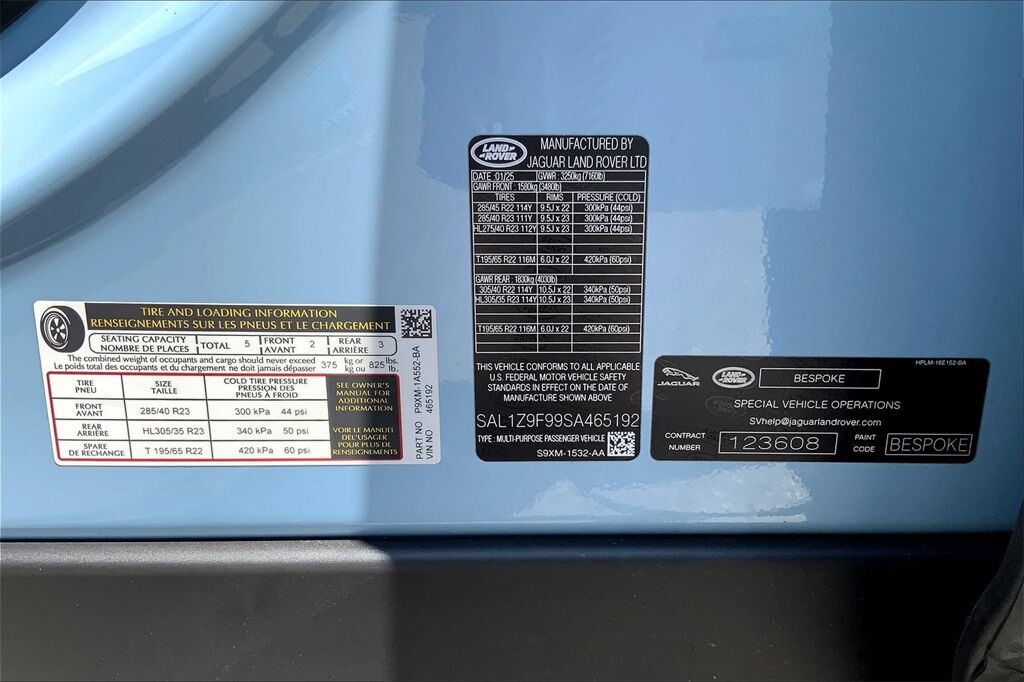 2025 Land Rover Range Rover Sport SV Edition Two P635 San Jose CA