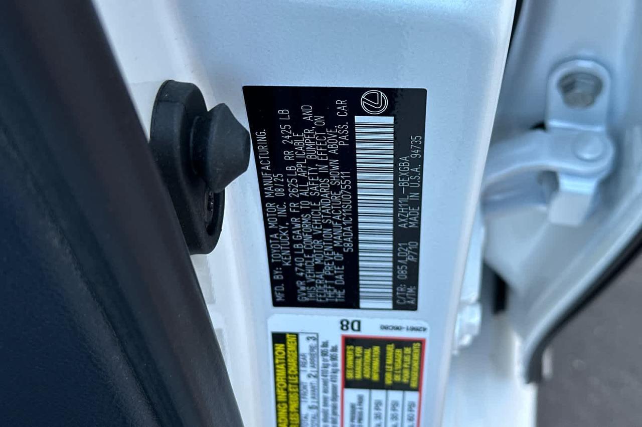 2025 Lexus ES Roseville CA