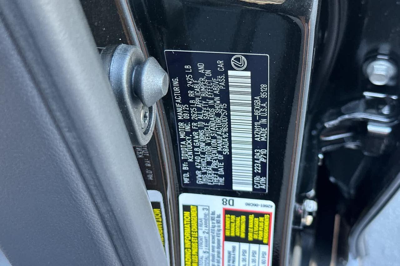 2025 Lexus ES Roseville CA