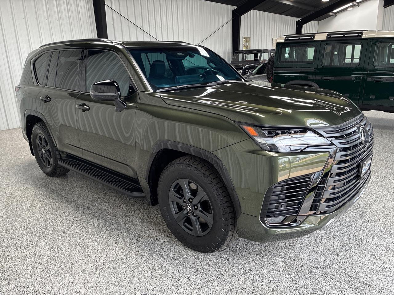 2025 Lexus LX700h Overtrail, 3-Row Seating, Mark Levinson Sound, Black Badge Overlays Houston TX 2025 Lexus LX700h Overtrail, 3-Row Seating, Mark Levinson Sound, Black Badge Overlays Houston TX