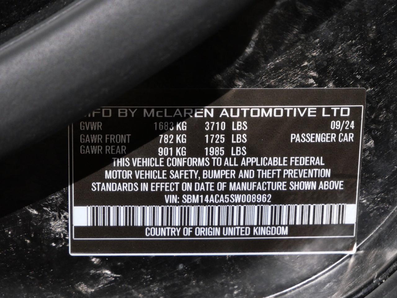 2025 McLaren 750S Performance Performance Lawrence KS