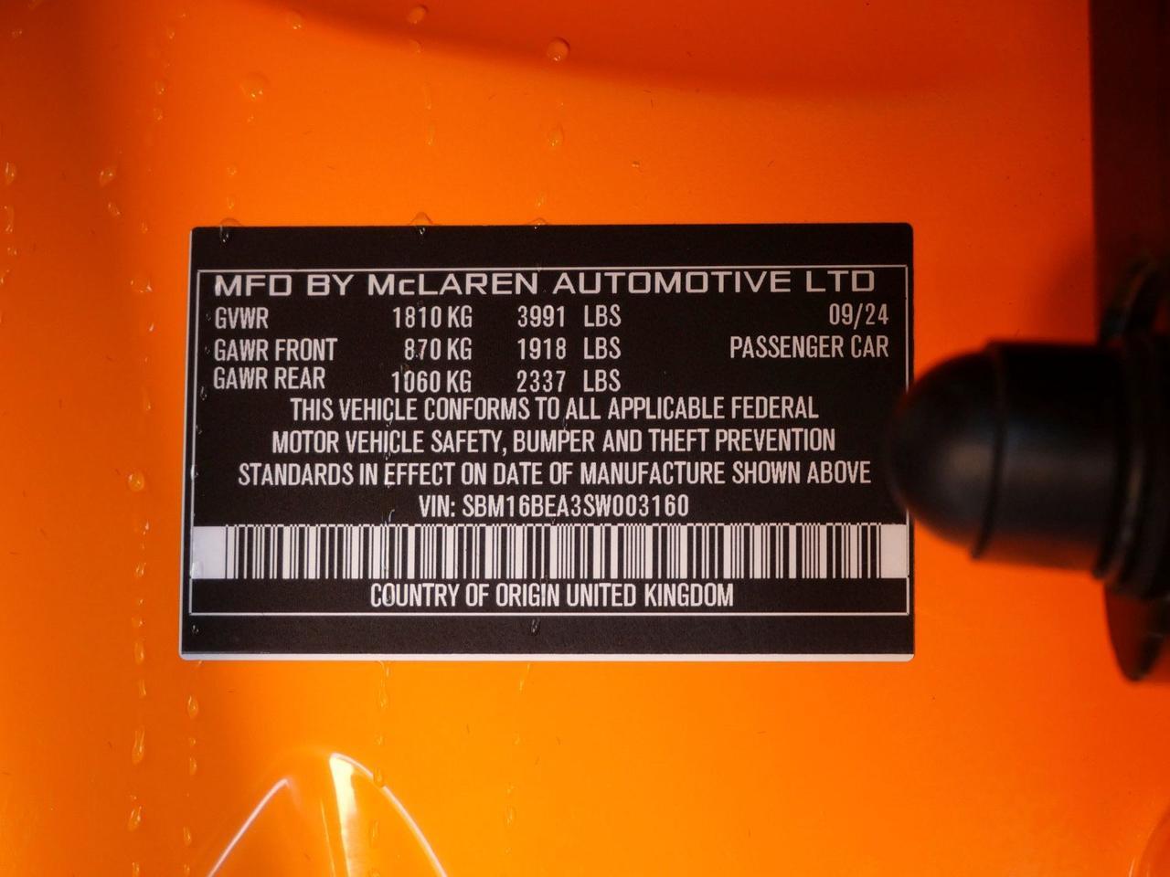 2025 McLaren Artura Spider TechLux TechLux Lawrence KS