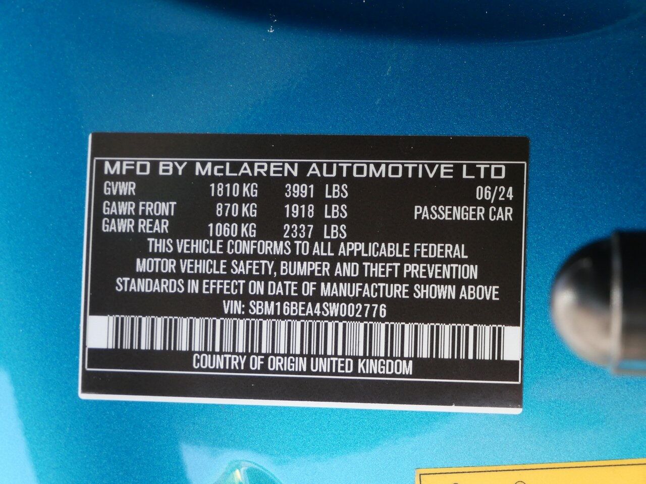 2025 McLaren Artura TechLux Lawrence KS
