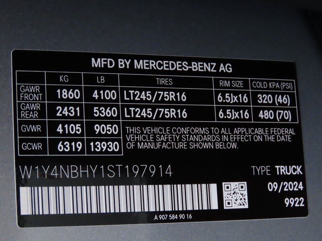 2025 Mercedes-Benz Sprinter 2500 Cargo 144 WB San Clemente CA