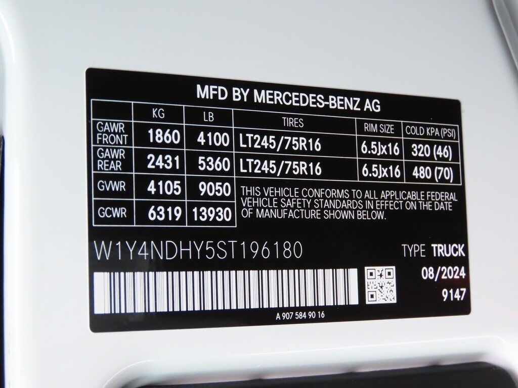 2025 Mercedes-Benz Sprinter 2500 Cargo 170 WB San Clemente CA