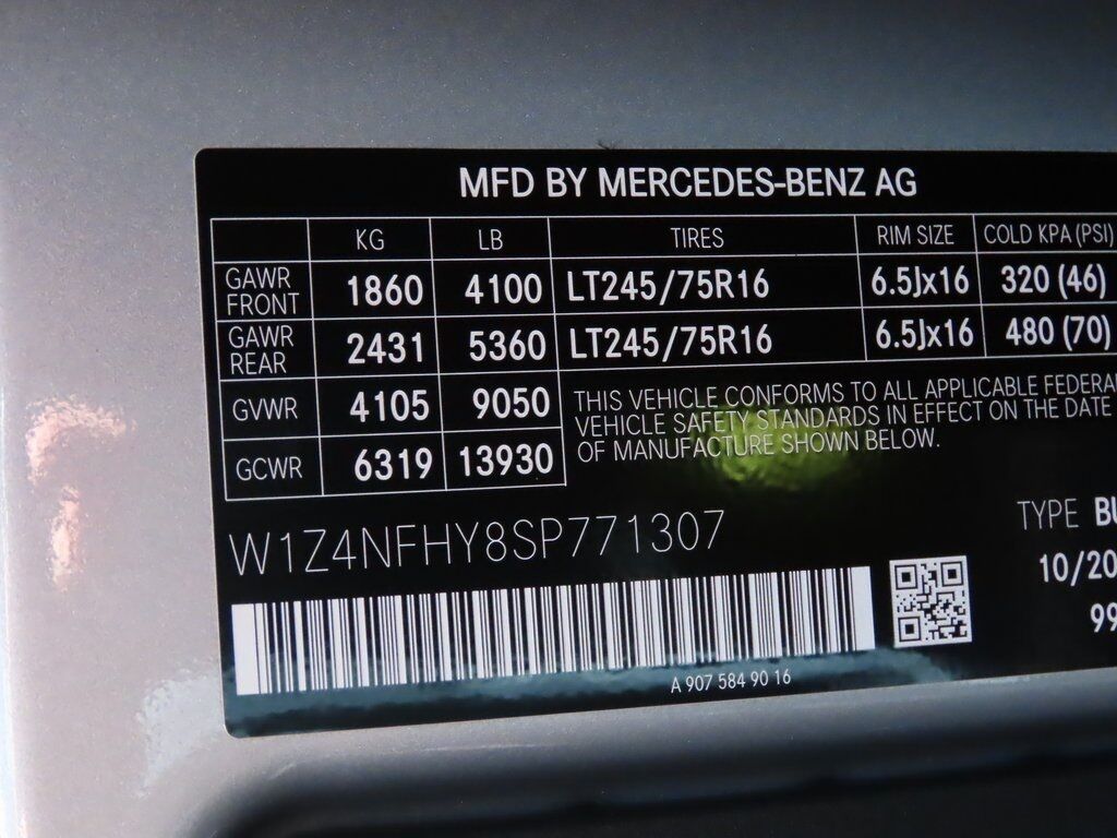 2025 Mercedes-Benz Sprinter 2500 Passenger 144 WB San Clemente CA
