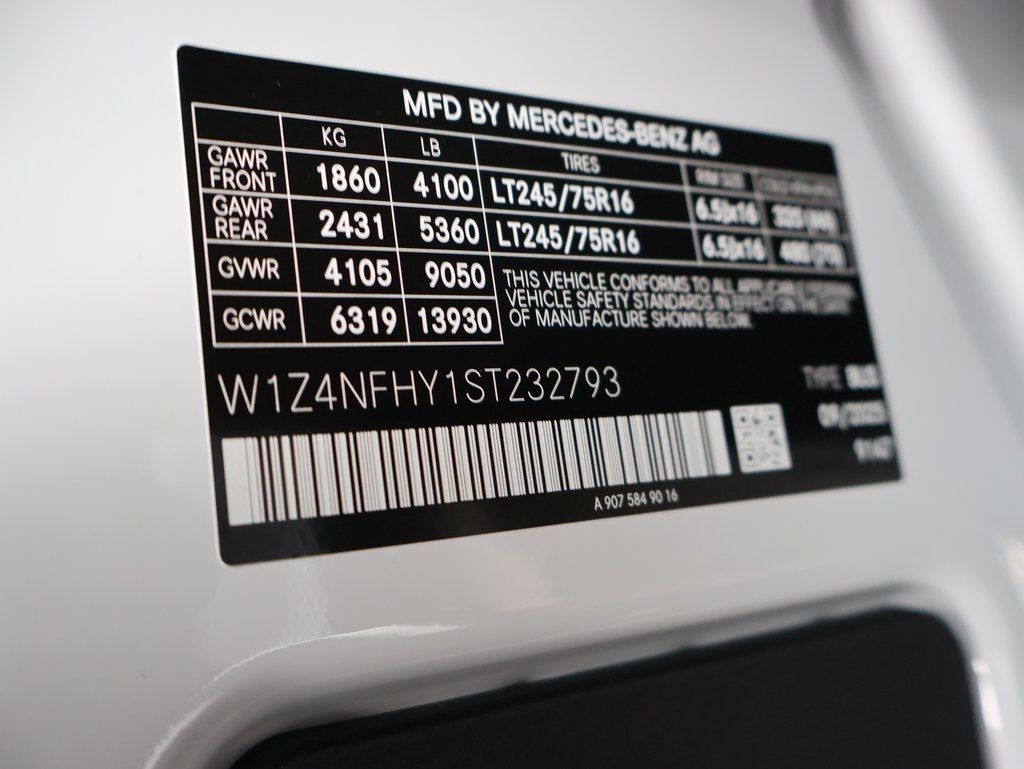 2025 Mercedes-Benz Sprinter 2500 Passenger 144 WB San Clemente CA