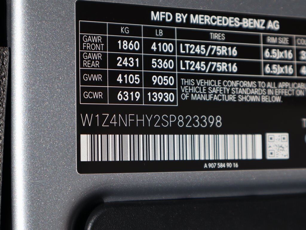 2025 Mercedes-Benz Sprinter 2500 Passenger 144 WB San Clemente CA
