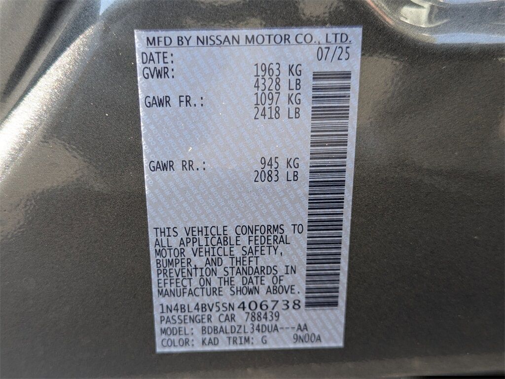 2025 Nissan Altima 2.5 S Kennesaw GA 2025 Nissan Altima 2.5 S Kennesaw GA