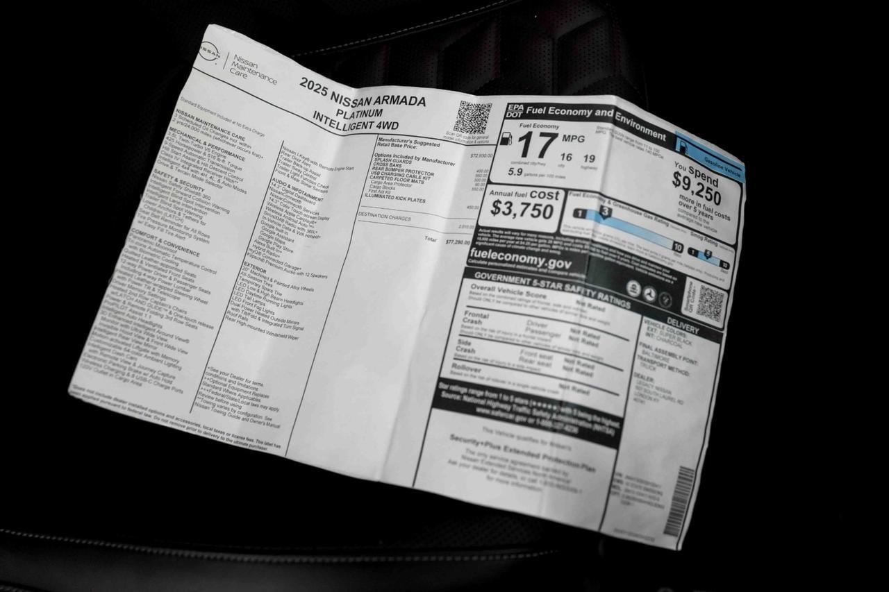 2025 Nissan Armada Platinum Marietta GA 2025 Nissan Armada Platinum Marietta GA
